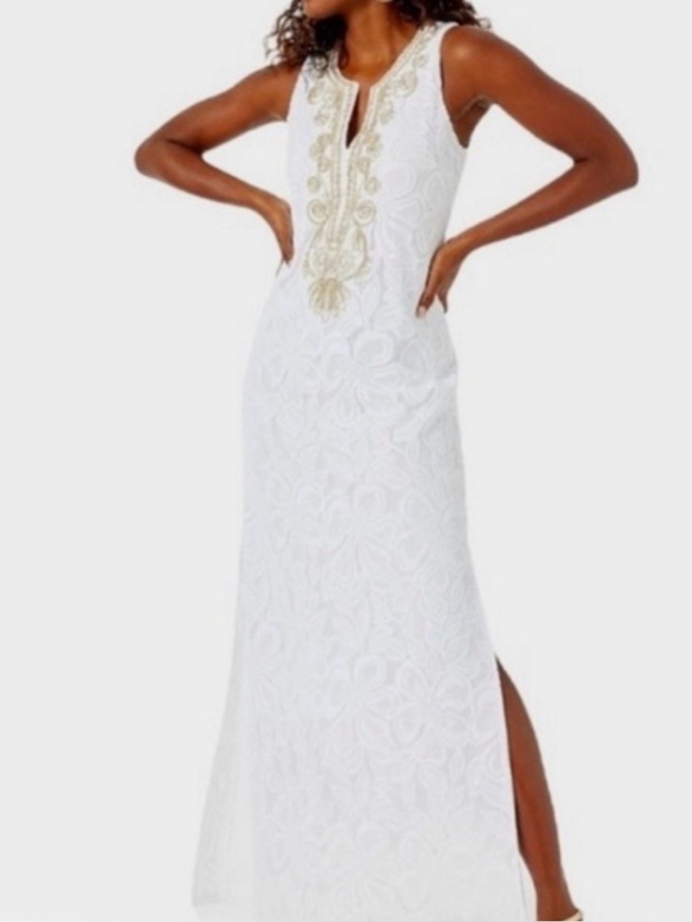 Lilly Pulitzer White Lace Dress Sz 4